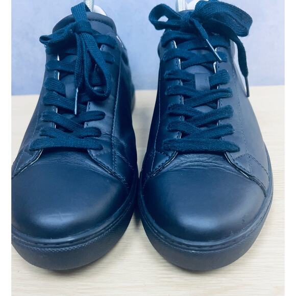 Armani Exchange Emporio Armani Low Top Lace Up Sneaker Navy Blue Mens Size 10 - Picture 5 of 12